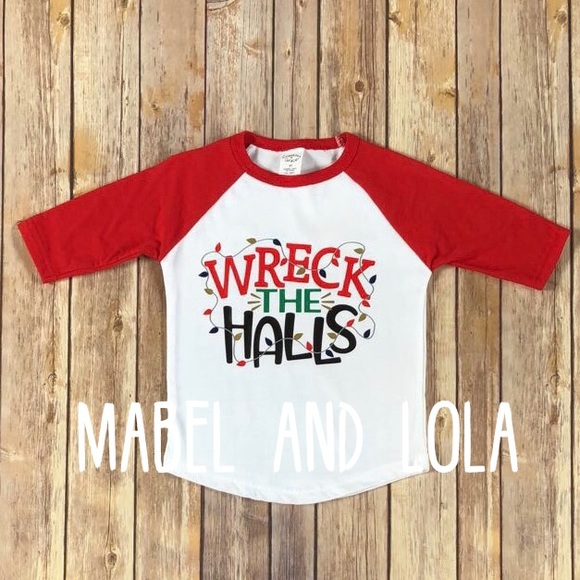 baseball style christmas shirts